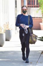 ASHLEE SIMPSON Leaves a Gym in Los Angeles 09/08/2021
