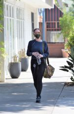 ASHLEE SIMPSON Leaves a Gym in Los Angeles 09/08/2021