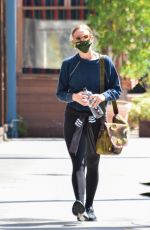 ASHLEE SIMPSON Leaves a Gym in Los Angeles 09/08/2021