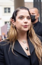 ASHLEY BENSON at Salvatore Ferragamo Show at Milan Fashion Week 09/25/2021