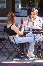 ASHLEY BENSON Out for Lunch in Studio City 09/07/2021