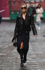 ASHLEY ROBERTS Arrives at Heart Radio in London 09/27/2021