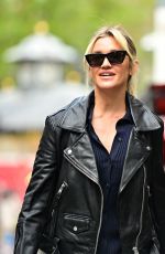 ASHLEY ROBERTS Arrives at Heart Radio in London 09/27/2021