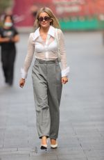 ASHLEY ROBERTS at Heart Radio in London 09/03/2021