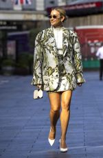 ASHLEY ROBERTS Leaves Global Radio in London 09/24/2021