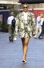 ASHLEY ROBERTS Leaves Global Radio in London 09/24/2021