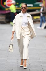 ASHLEY ROBERTS Leaves Heart Radio in London 09/01/2021