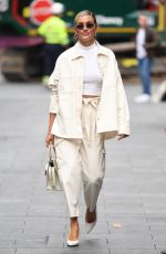 ASHLEY ROBERTS Leaves Heart Radio in London 09/01/2021