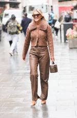 ASHLY ROBERTS at Heart Radio in London 09/30/2021