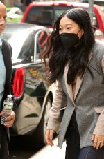 AWKWAFINA Leaves ABC Studios in New York 08/31/2021