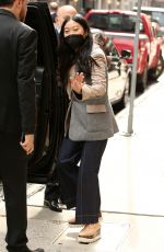 AWKWAFINA Leaves ABC Studios in New York 08/31/2021