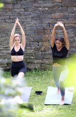 BAILEE MADISON Doing Yoga at a Park in New York 08/30/2021