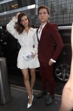 BARBARA PALVIN Arrives at Revolve Gallery in New York 09/09/2021