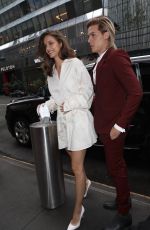 BARBARA PALVIN Arrives at Revolve Gallery in New York 09/09/2021