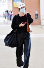 BARBARA PALVIN Arrives at Venice Airport for Venice Film Festival 09/01/2021