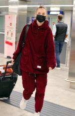 BARBARA PALVIN Arrives in Milan 09/22/2021