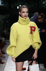 BARBARA PALVIN at Philosophy Di Lorenzo Serafini Fashion Show in Milan 09/25/2021