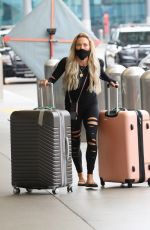 BARUNWYN WINDHAM-BURKE at LAX Airport in Los Angeles 09/27/2021