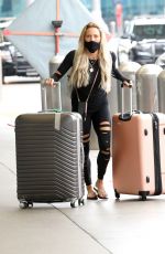 BARUNWYN WINDHAM-BURKE at LAX Airport in Los Angeles 09/27/2021
