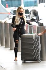 BARUNWYN WINDHAM-BURKE at LAX Airport in Los Angeles 09/27/2021