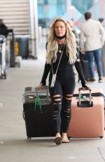 BARUNWYN WINDHAM-BURKE at LAX Airport in Los Angeles 09/27/2021