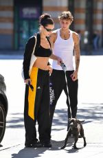 BELLA and Anwar HADID Out in New York 09/24/2021