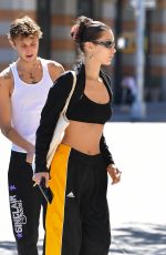 BELLA and Anwar HADID Out in New York 09/24/2021