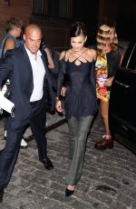 BELLA HADID Arrives at Spring Studios in New York 09/08/2021