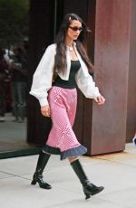 BELLA HADID Leaves Gigi
