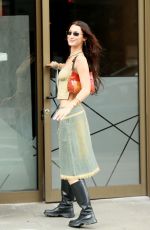 BELLA HADID Leaves Her Apartment in New York 09/01/2021