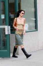 BELLA HADID Leaves Her Apartment in New York 09/01/2021