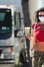 BELLA HADID Out and About in New York 09/07/2021