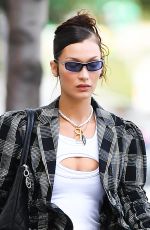 BELLA HADID Out in New York 09/21/2021