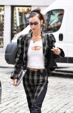 BELLA HADID Out in New York 09/21/2021
