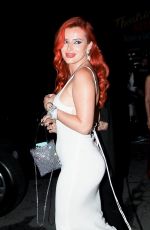 BELLA THORNE Arrives at Premiere of Her Movie Time is Up in Hollywood 09/10/2021