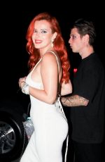 BELLA THORNE Arrives at Premiere of Her Movie Time is Up in Hollywood 09/10/2021