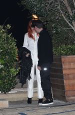 BELLA THORNE Leaves Nobu in Malibu 08/30/2021