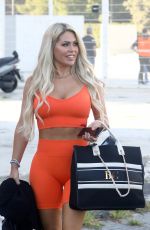 BIANCA GASCOIGNE Arrives at Dancing With The Stars 16 Rehearsals in Rome 09/24/2021