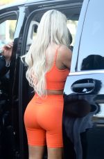 BIANCA GASCOIGNE Arrives at Dancing With The Stars 16 Rehearsals in Rome 09/24/2021