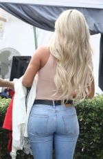 BIANCA GASCOIGNE Arrives at Dancing With the Stars 16 Rehersal in Rome 09/27/2021