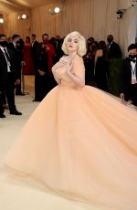 BILLIE EILISH at 2021 Met Gala in New York 09/13/2021