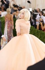 BILLIE EILISH at 2021 Met Gala in New York 09/13/2021
