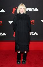 BILLIE EILISH at 2021 MTV Video Music Awards in Brooklyn 09/12/2021