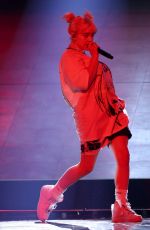 BILLIE EILISH Performs at 2021 Iheartradio Music Festival in Las Vegas 09/17/2021