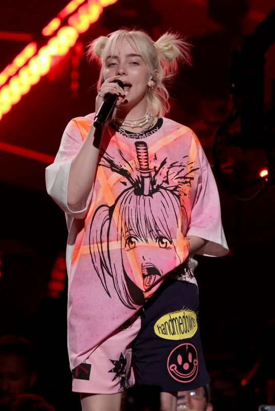 BILLIE EILISH Performs at 2021 Iheartradio Music Festival in Las Vegas 09/17/2021