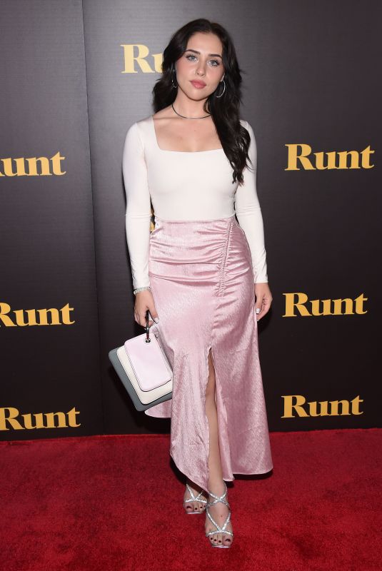 BRENNA D’AMICO at Runt Premiere in Los Angeles 09/22/2021