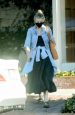 CAMERON DIAZ Leaves a Skincare Clinic in West Hollywood 09/04/2021