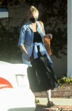 CAMERON DIAZ Leaves a Skincare Clinic in West Hollywood 09/04/2021