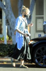 CAMERON DIAZ Leaves a Skincare Clinic in West Hollywood 09/04/2021