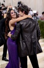 CAMILA CABELLO and Shawn Mendes at 2021 Met Gala in New York 09/13/2021